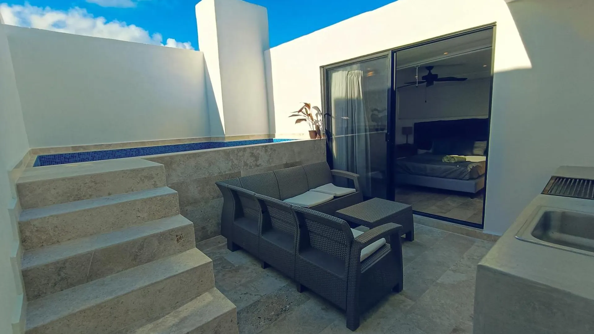 Apartment Luxury Private Room With Private Bathroom Private Pool On Roof Top Tulum
